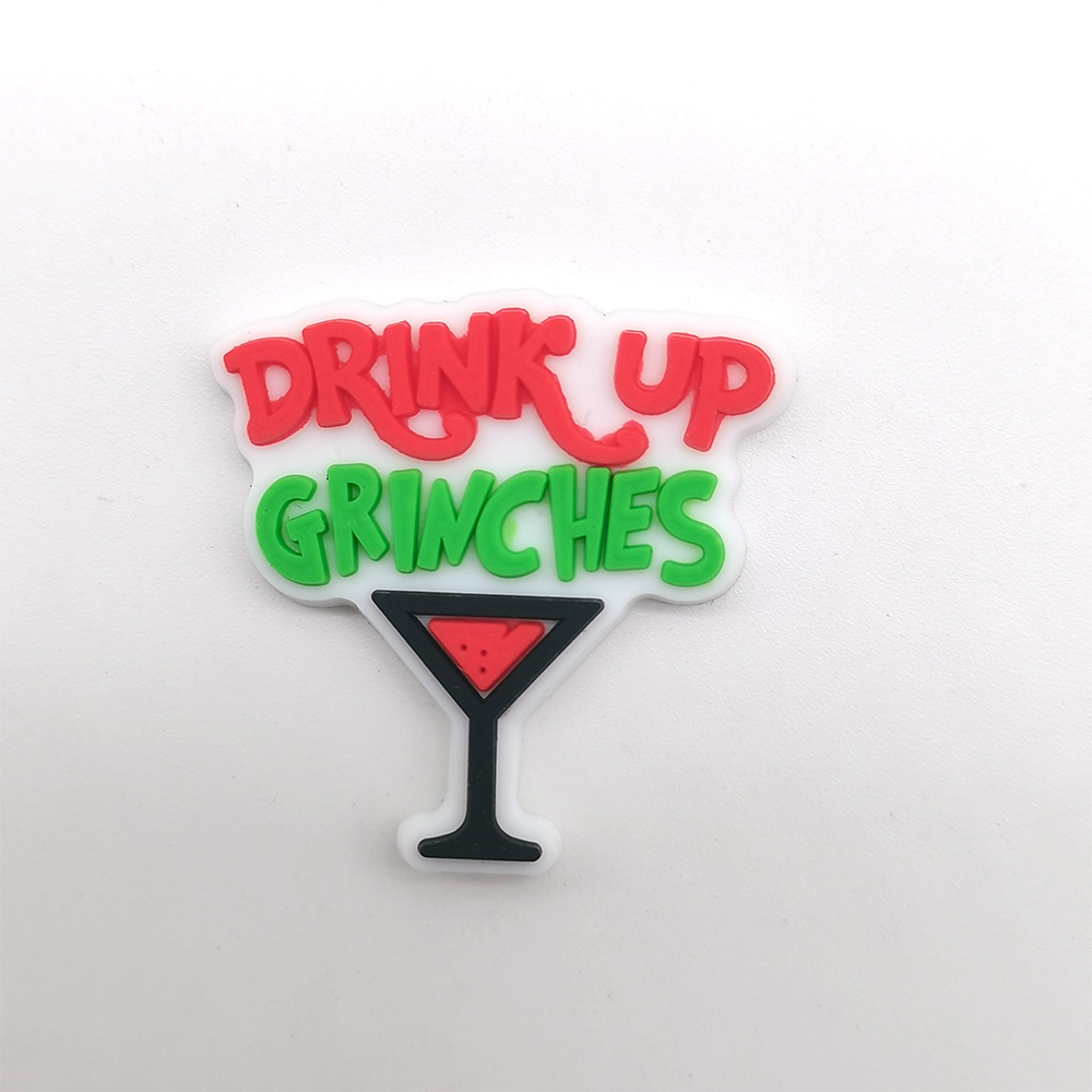 Nuevos zapatos de Navidad flor zapatos de playa con hebilla decorativa