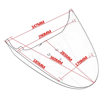 Suitable for Triumph Trident Motorcycle cushion