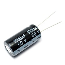 Risym 電解電容50V/1000uF 體積13*25直插優質鋁電解電容器 5只