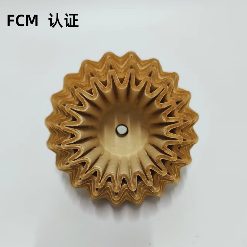 源头厂家155/250带孔50g蛋糕杯碗形咖啡过滤纸原木浆材质现货|undefined