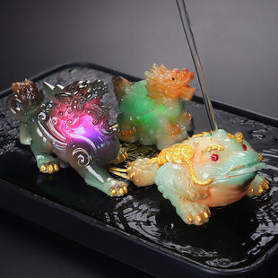 Golden Toad Tea Pet Color Change Can Raise Toad Pixiu Tea Table Tea Table Ornaments Tea Ceremony Zen Tea Set Supplies Accessories