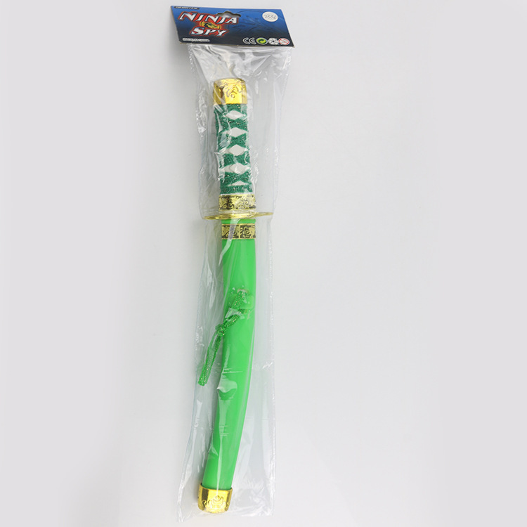 Fabricantes de niños ninja armamento juego de juguetes japoneses samurai accesorios de plástico espada samurai