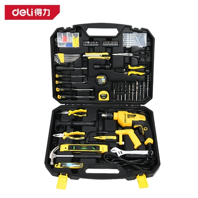Deli Tool Box Set Repair kit - standard-65pcs-repair-set-dl5966