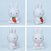 Creative LED cute night light, rabbit, lantern for bed, jewelry plastic, new collection, creative gift