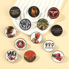 Hot-selling Cross-Border The Last of Us Peripheral Metal Badge Brooches Wholesale