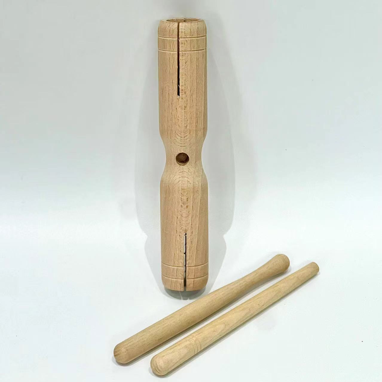 Juguetes de percusión infantil de tronco educación temprana ayuda de enseñanza de música conjunto completo de instrumentos de música Orf