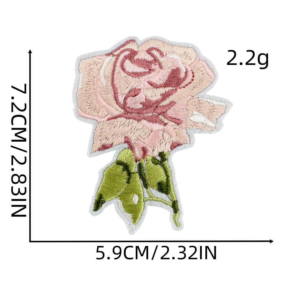 3g Weight Clothing Sticker Patches Classification 1 Piece, 1 Set Quantity Nonwoven, Polyester Material Cherry, Heart Shape, Butterfly Pattern Cute Style 1 Piece 1 Set Cute Cherry Heart Shape Butterfly Nonwoven Polyester Clothing Sticker Patches 3