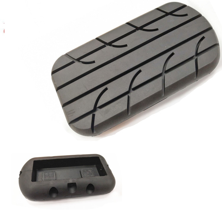 橡胶减震垫防水防滑耐脏地垫可裁剪硅胶地毯脚踏垫机车保护防滑垫