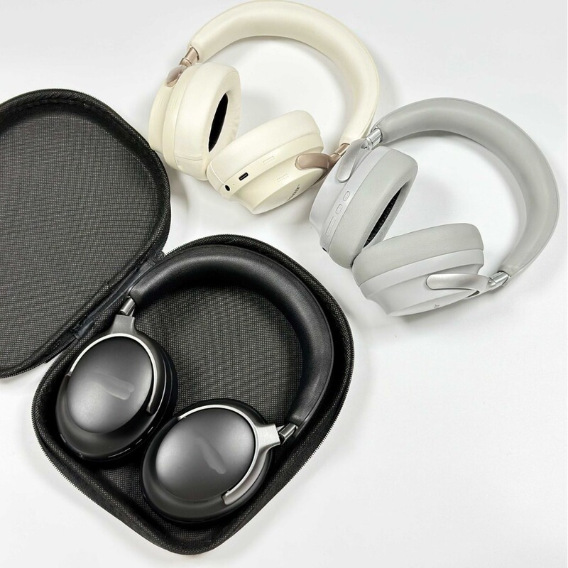 Cross-border new QC55 ULTRA headset 3D stereo sponge for outdoor wireless noise cancellation headset Bluetooth