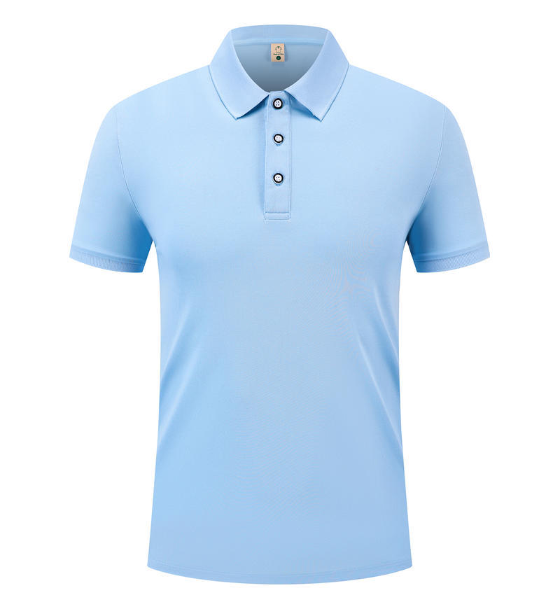 BSCI polo transpirable ropa de trabajo impresión de seda de hielo camiseta de manga corta con logotipo bordado camisa publicitaria solapa