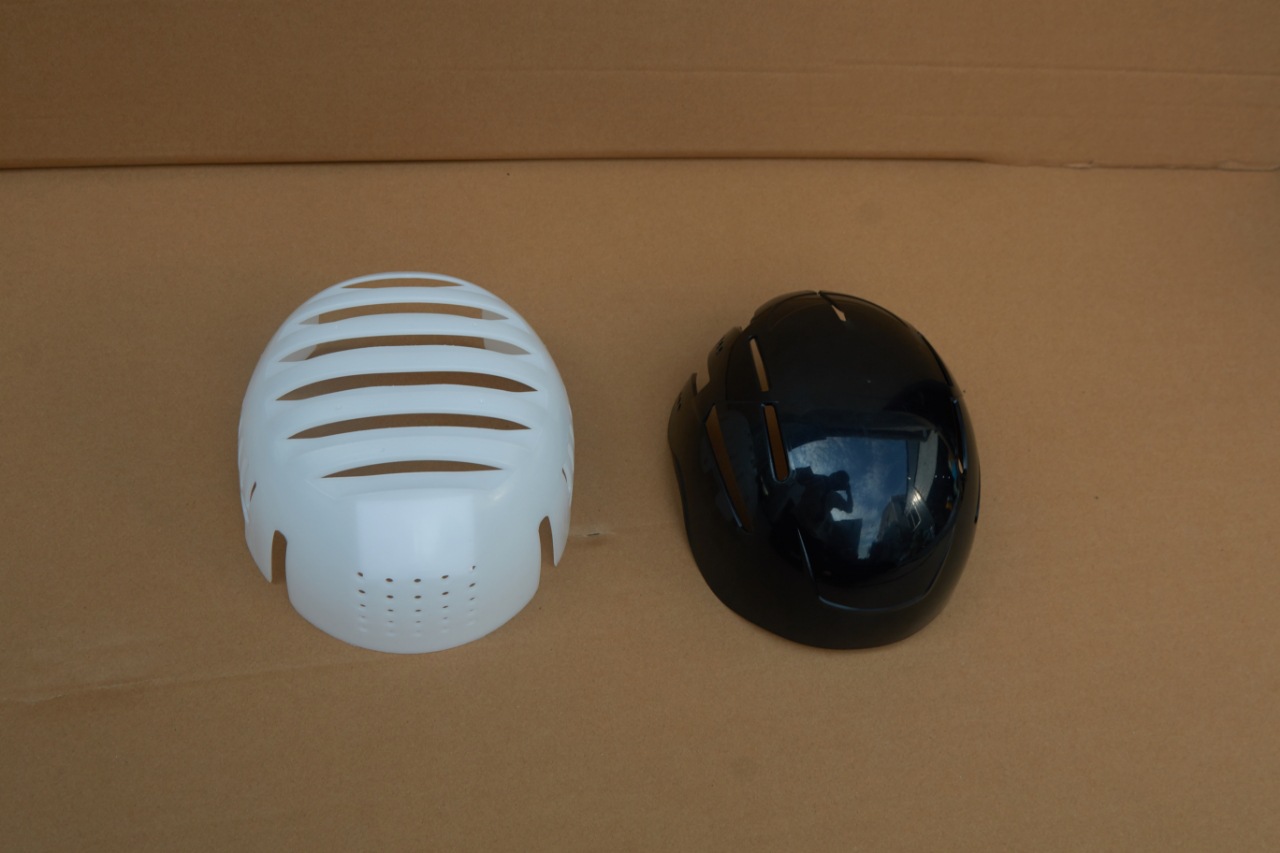 厂家直供金刚壳安全防撞内壳内胆ABS棒球帽塑料帽壳防护配件