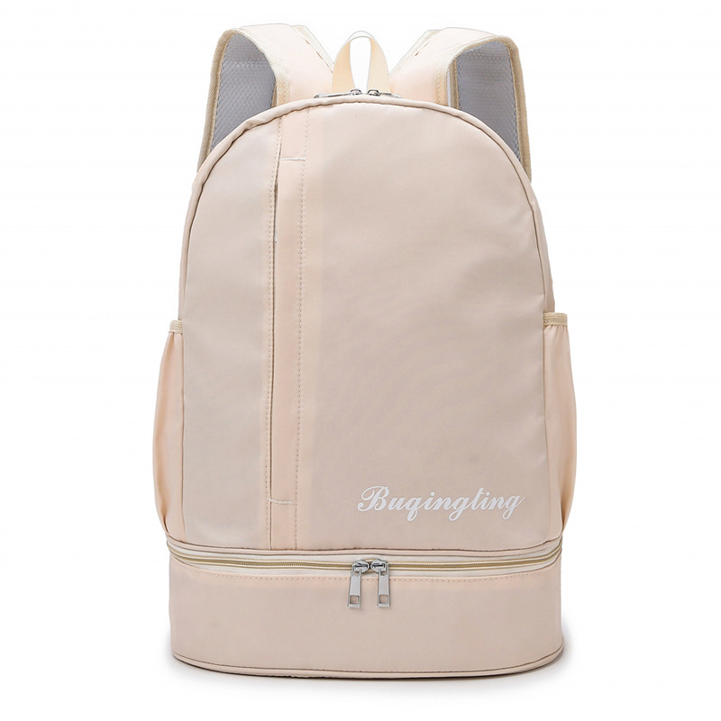 Nuevo bolso de viaje de corta distancia con separación en seco y húmedo transfronterizo, bolso de playa, bolso de almacenamiento de fitness de entrenamiento de gran capacidad, mochila