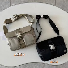 Lu露家包3L邮差包腋下包单肩包斜挎包男女款2025新款小方包通勤包