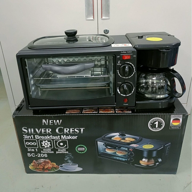 Universal coffee machine, (Cross-border trading), three in one, bread, wholesale