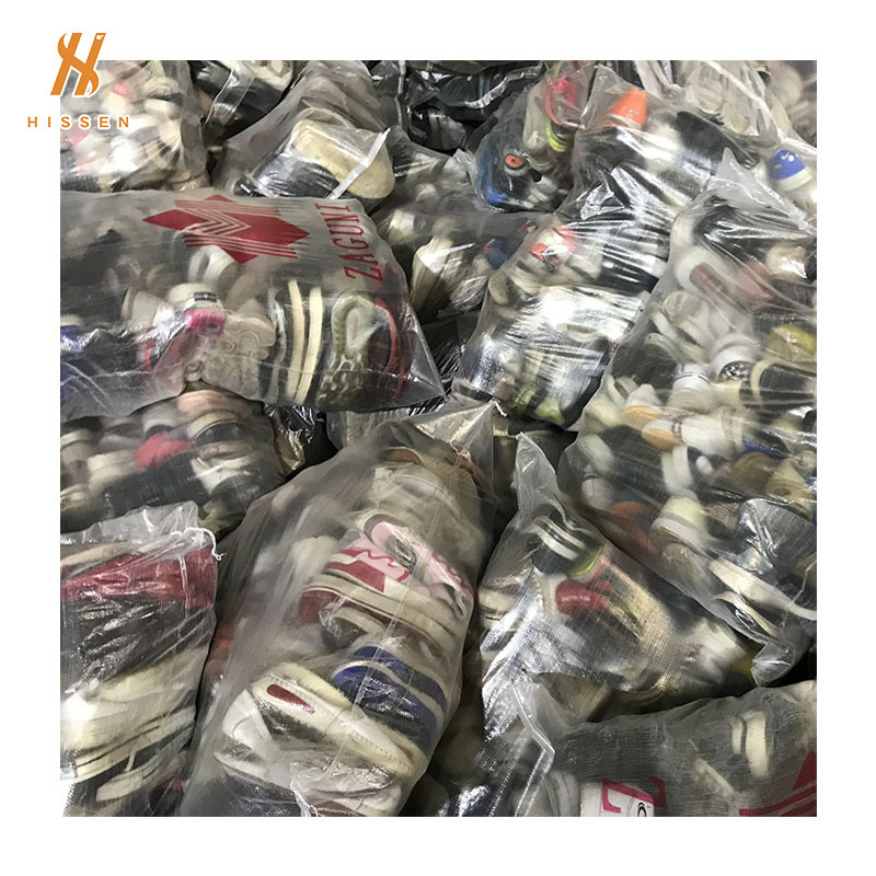 旧鞋子工厂批发二手混合鞋boys pre used shoes按斤出口纳米比亚