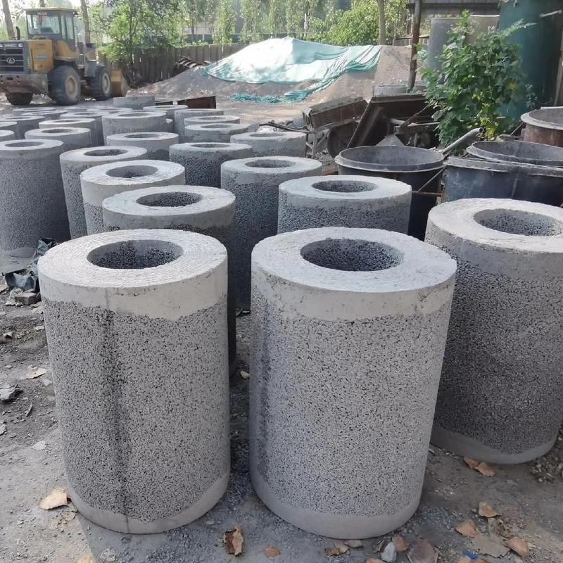 河南三门峡无砂水泥管井壁透水管无砂混凝土管工地降水井管农田井