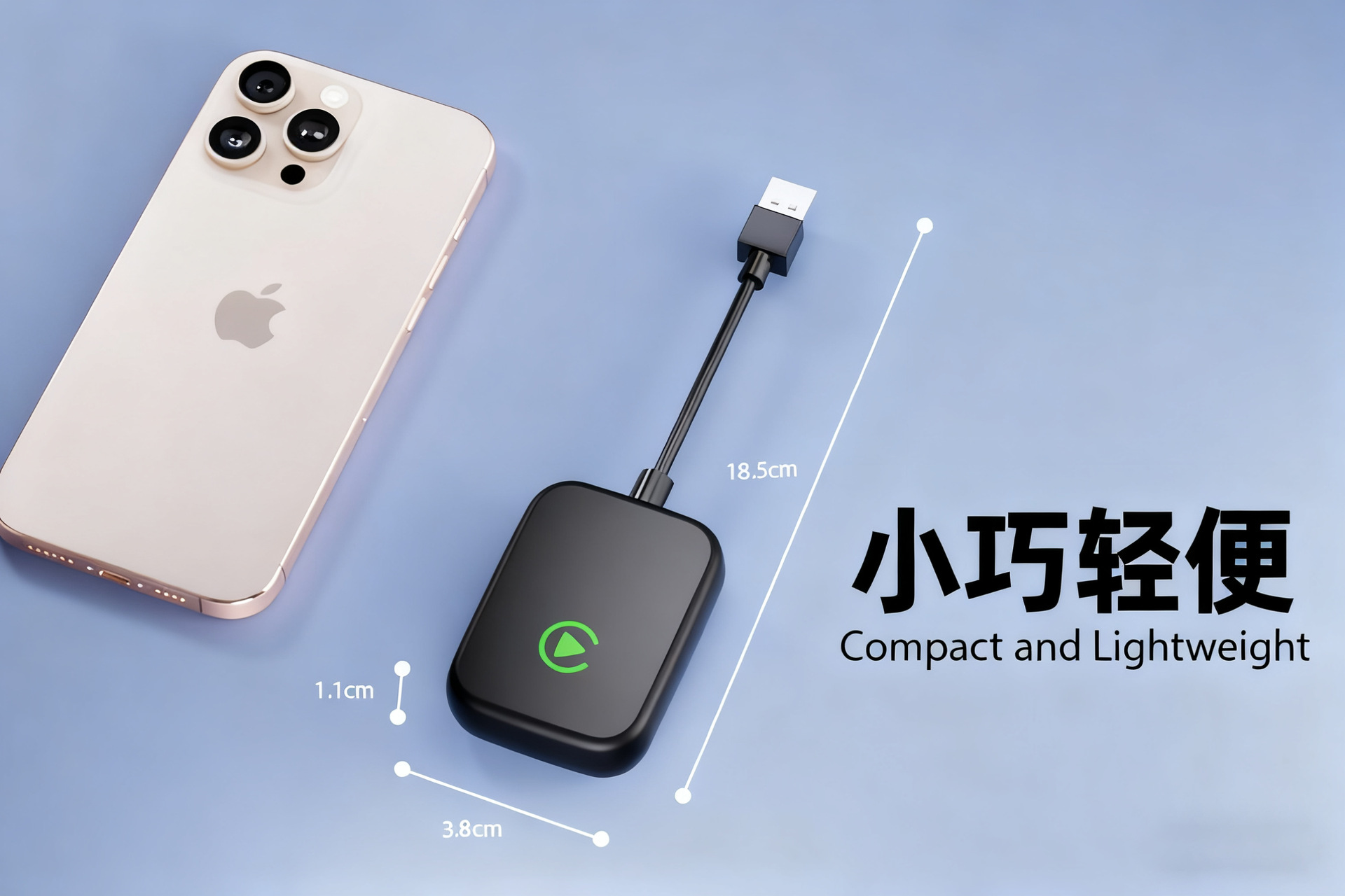 Wired Carplay Box Android Ios Dual System Compatible Car Bluetooth Adapter Interconnection Module for Car Use