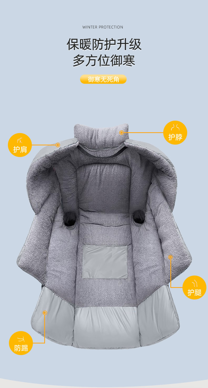 Suitable for Electric Vehicles, Windproof Quilt with Velvet and Thickeneding, 2025 New Autumn and Winter Windproof and Cold-Proof Four-Season Universal Windproof Quilt
