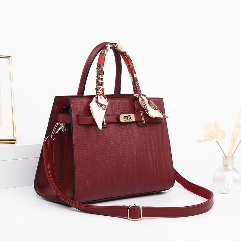Red shoulder bag, 2023 collection