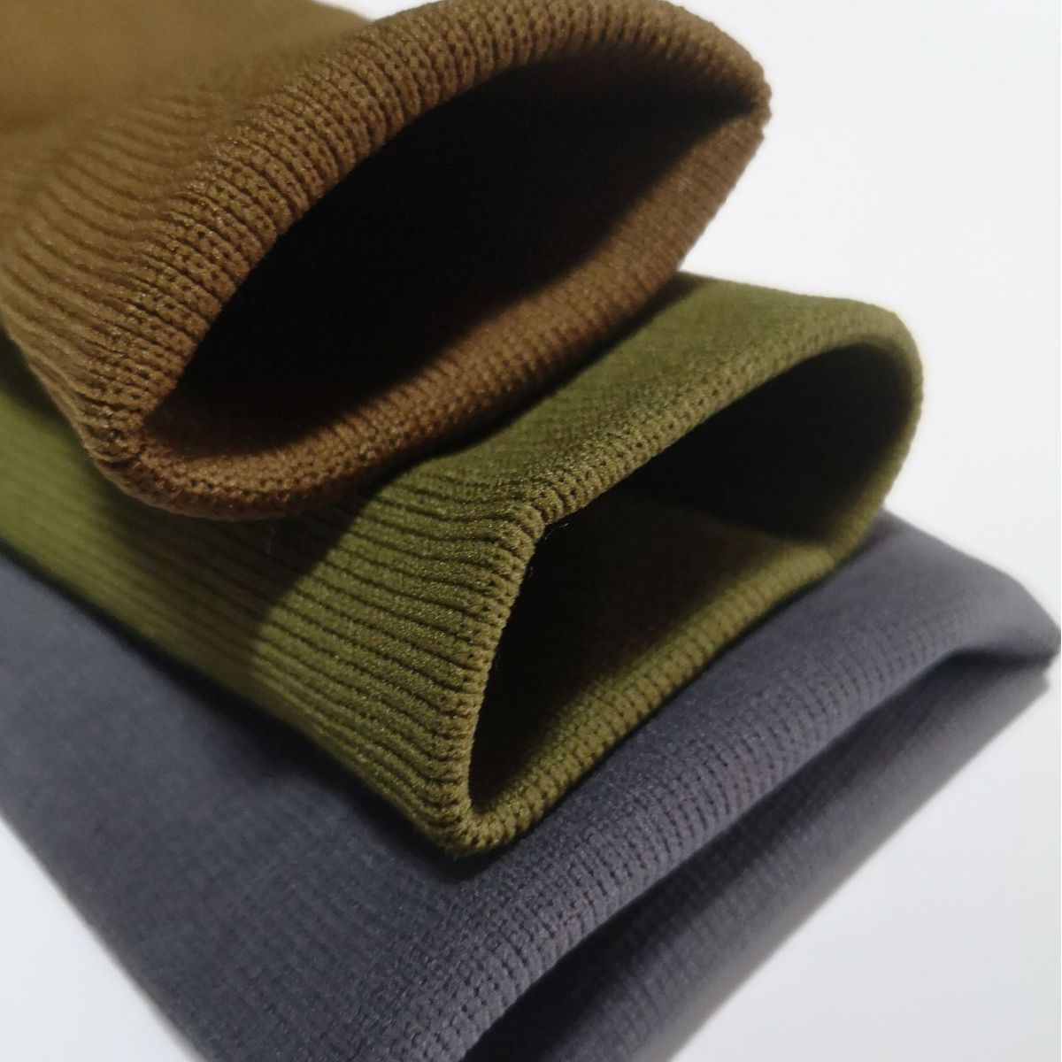 新金旷高品质针织圆筒无缝罗纹袖口尼龙（锦纶）罗纹袖口医疗袖口