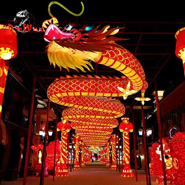自贡迎春灯饰传统民俗会中秋花灯国庆灯展灯会庙会设计