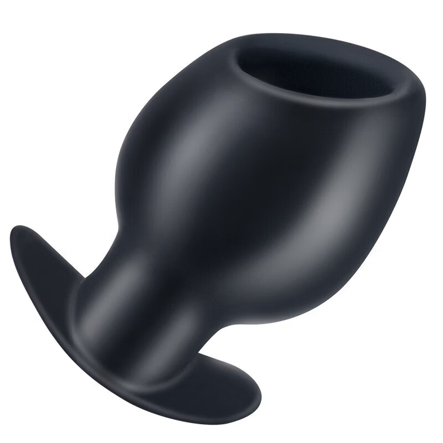 Hollow Silicone Anal Plug, Large Size Enema-Friendly Dilator for Adults — detail image 1