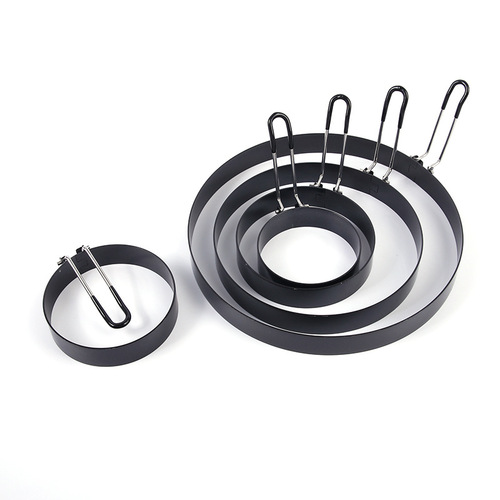 Light Luxury Round Egg Mold, Stainless Steel Egg Cooker Model, Egg-Frying Tool, Innovative Egg Mold, Wholesale Available