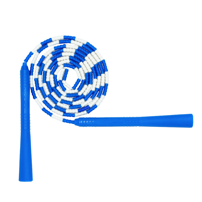 Student Bamboo Node Jump Rope Adult Fancy Long Rope Kindergarten Children Training School Exam Soft Bead Node Jump Rope