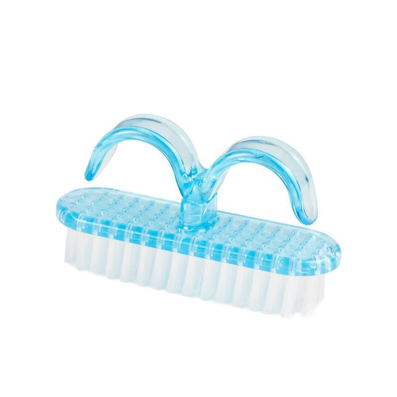 Brocha para Polvo de Manicura y Maquillaje de Nylon Suave para Limpieza de Uñas y Colorete
