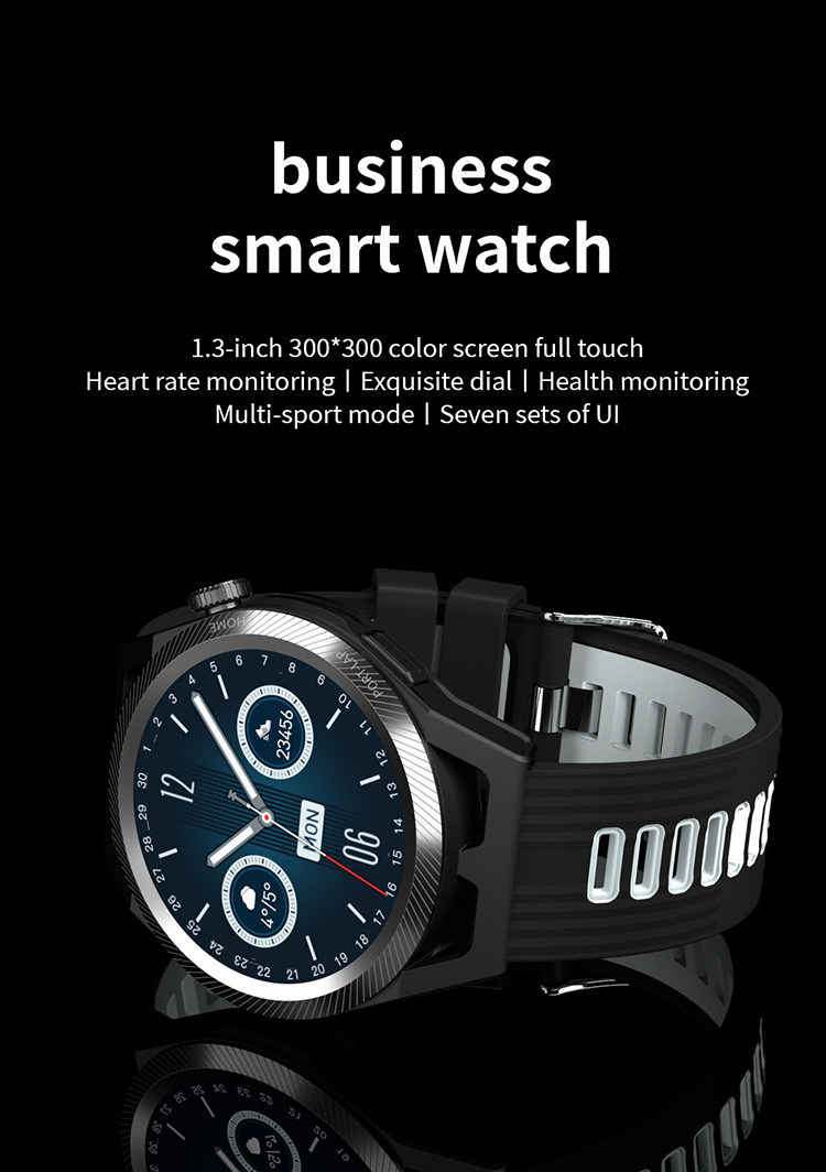 Title 1, Heart Rate Bluetooth Call Intelligent Sports Wa...