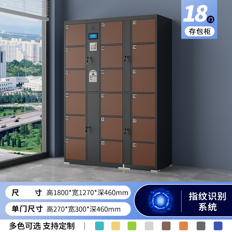 18 door fingerprint system