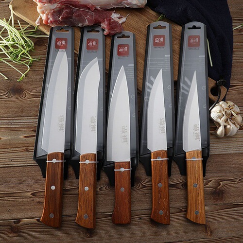 Stainless steel boning knife, slaughter knife, pig-killing knife, skinning knife, beef cutting knife, butcher's knife, sheep meat-cutting tool for vegetable market
