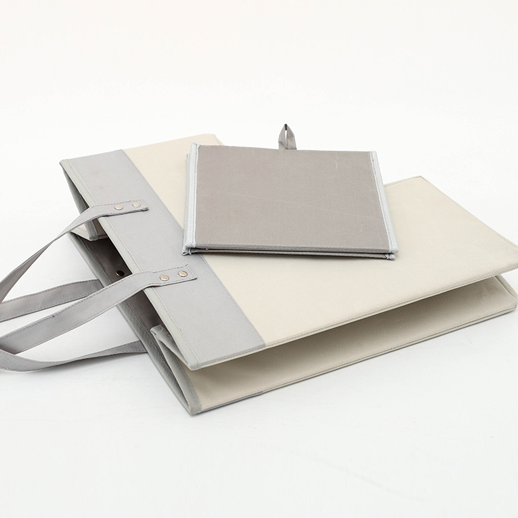 Cesta de escaleras de tela personalizada transfronteriza portátil canasta de almacenamiento plegable para juguetes de almacenamiento doméstico canasta de almacenamiento de escaleras