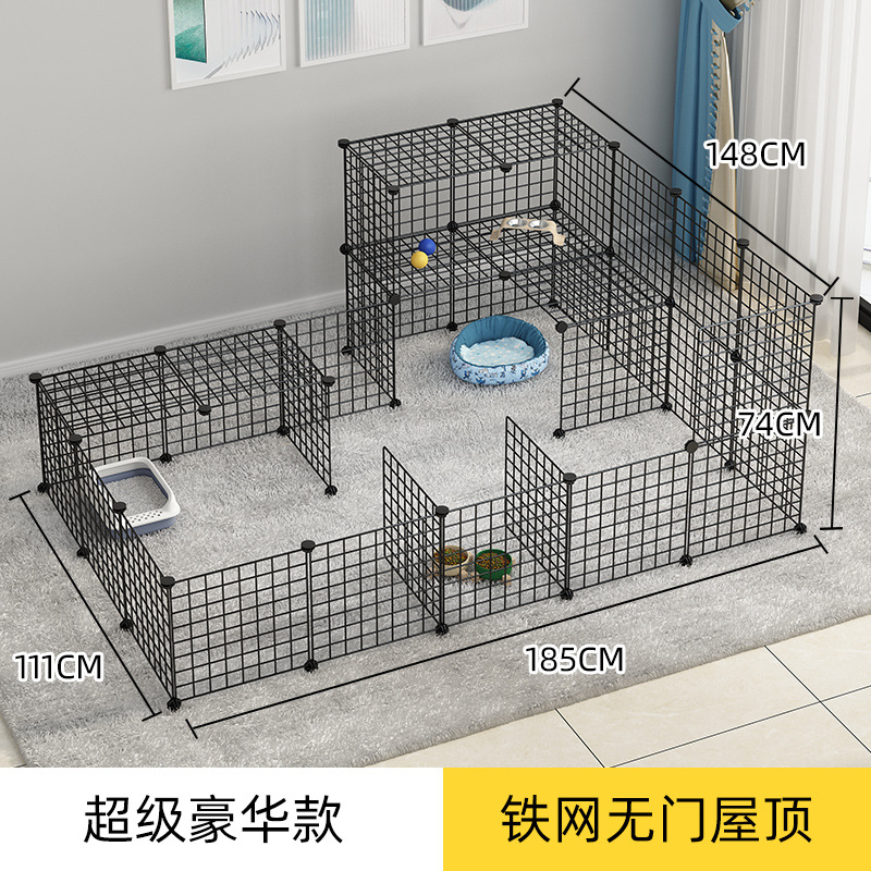 〖초호화 37피스 울타리〗[여러 마리의 반려동물에게 적극 권장]