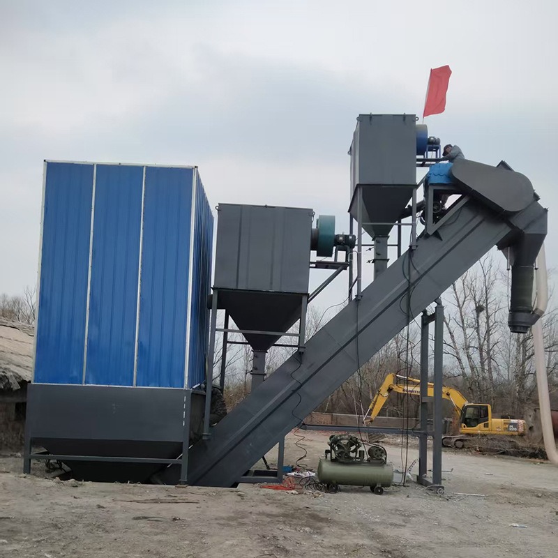 铁路运输水泥卸车输送机 固定集装箱卸车机 现货供应环保拆箱机