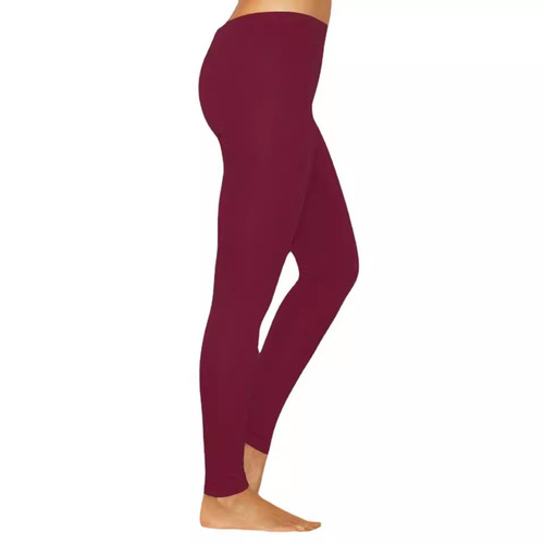 Women's Low-rise Fitted 9-inch Cotton Casual Toning Yoga Pants European and American Plus Size for Export and Wholesale