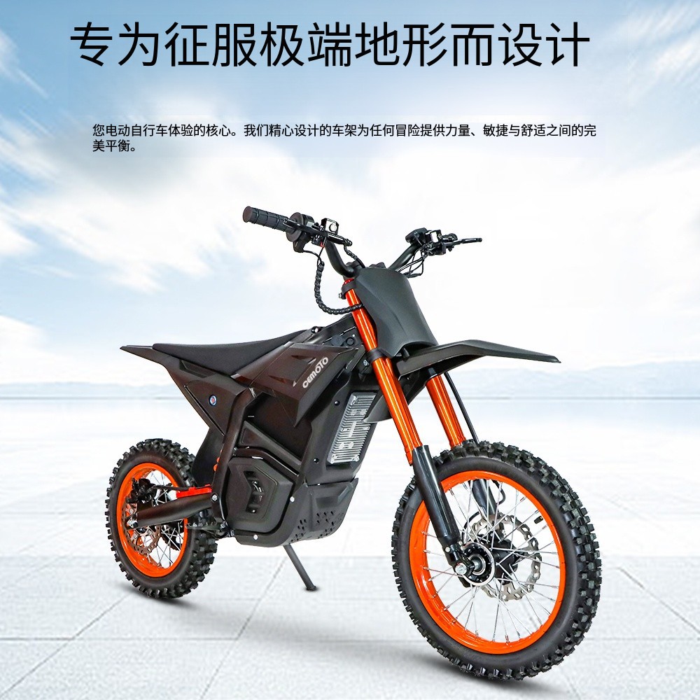 Cross-Border Youth Off-Road Electric Motorcycle Outdoor Riding Electric Motorcycle Small Adult High-Speed Off-Road Motorcycle