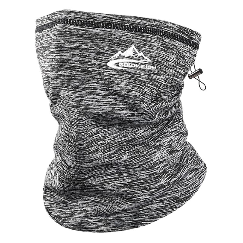 Winter Cycling Mask Hood for Sports, Skiing and Cycling, Cold-Proof and Velvet Warm Neck Scarf, Windproof Magic Headscarf