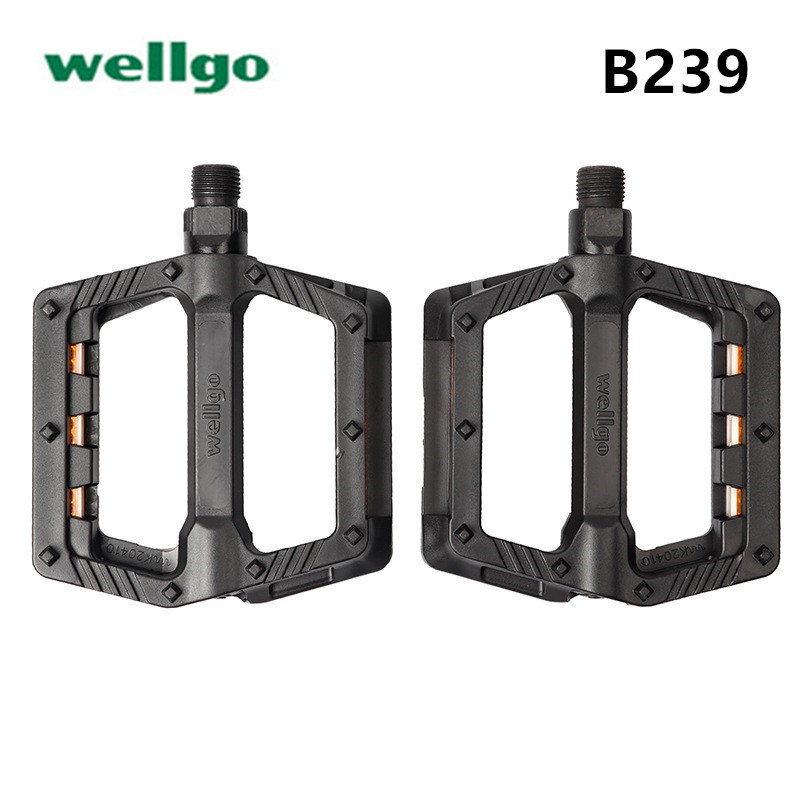 WELLGO Wig Pedal V984T Mountain Bike Pedal Double DU Peilin Plastic Pedal B239 WELLGO Wig Pedal V984T Mountain Bike Pedal Double DU Peilin Plastic Pedal B239