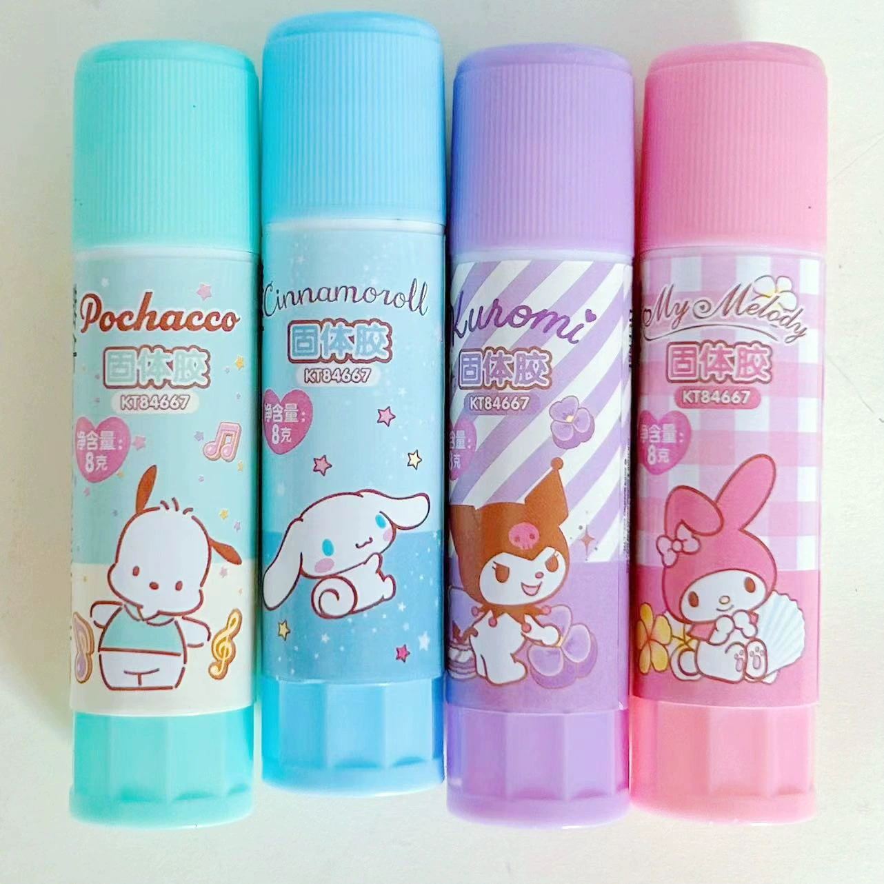 Sanrio, клей-стик, канцелярия милыми мультяшками для учащихся начальной школы, опт