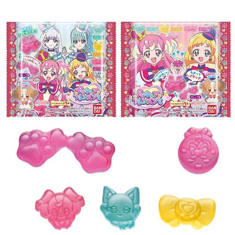 Японские аниме-снэки Bandai BANDAI Сейлор Мун 2 типа 5 форм 5 форм формовка 33 г