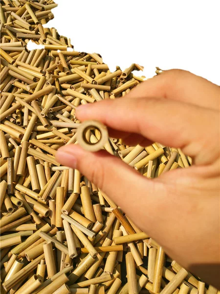 Customizable High-Temperature Treated Dry Bamboo Tubes, Raw Bamboo Tubes, Insect House Tubes Can Be Polished