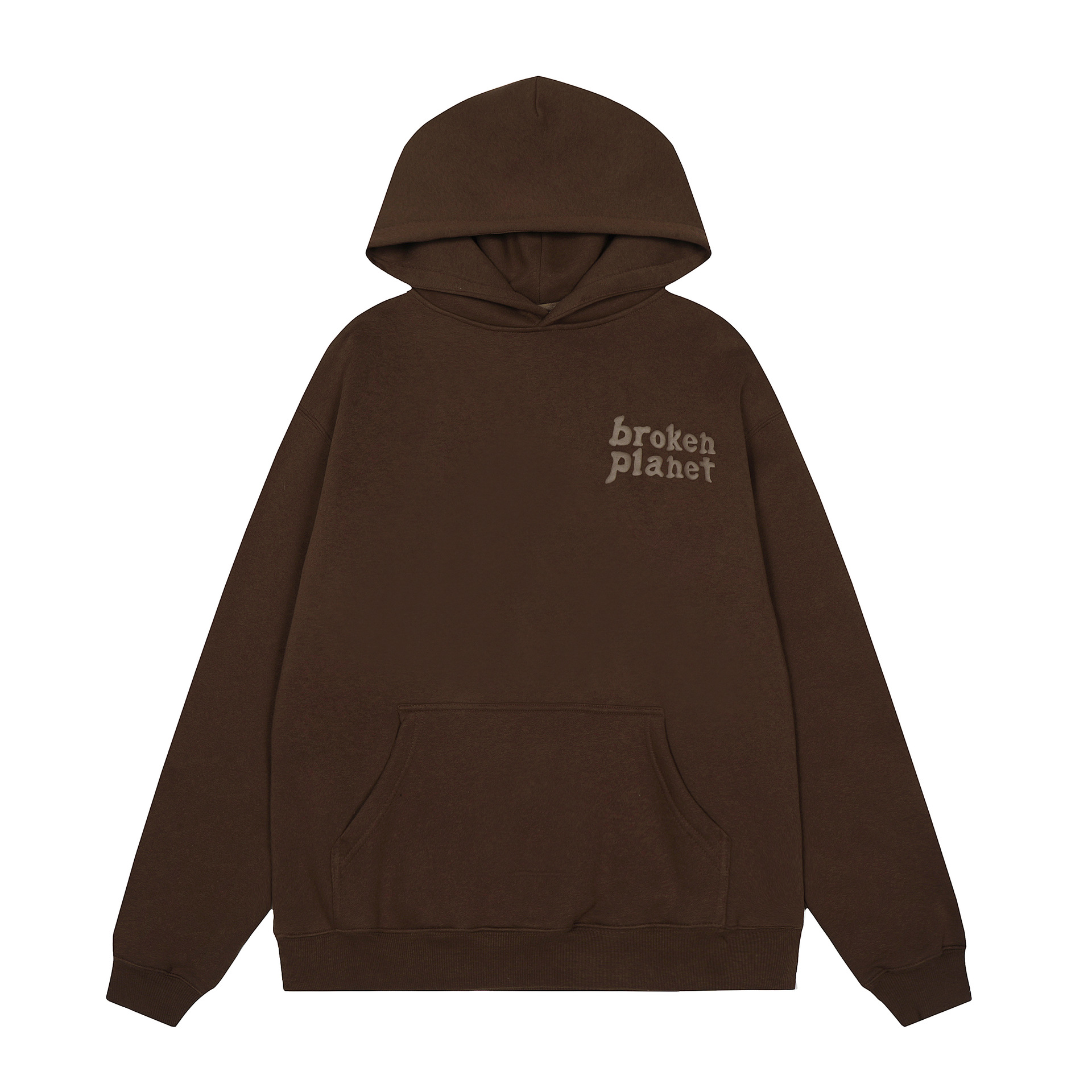 Transfronterizo roto planeta marca de moda carta de espuma impresa Sudadera con capucha de la calle suelta suéter casual traje