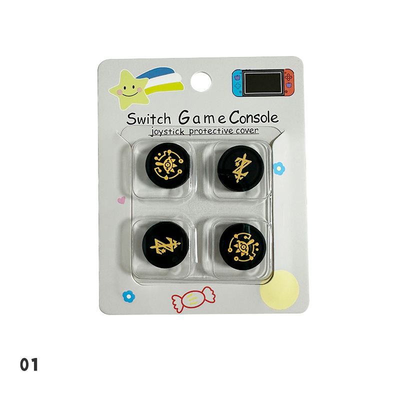 Tapa basculante de silicona de Nintendo Switch de dibujos animados NS Lite tapa basculante tapa protectora mango tapa protectora basculante