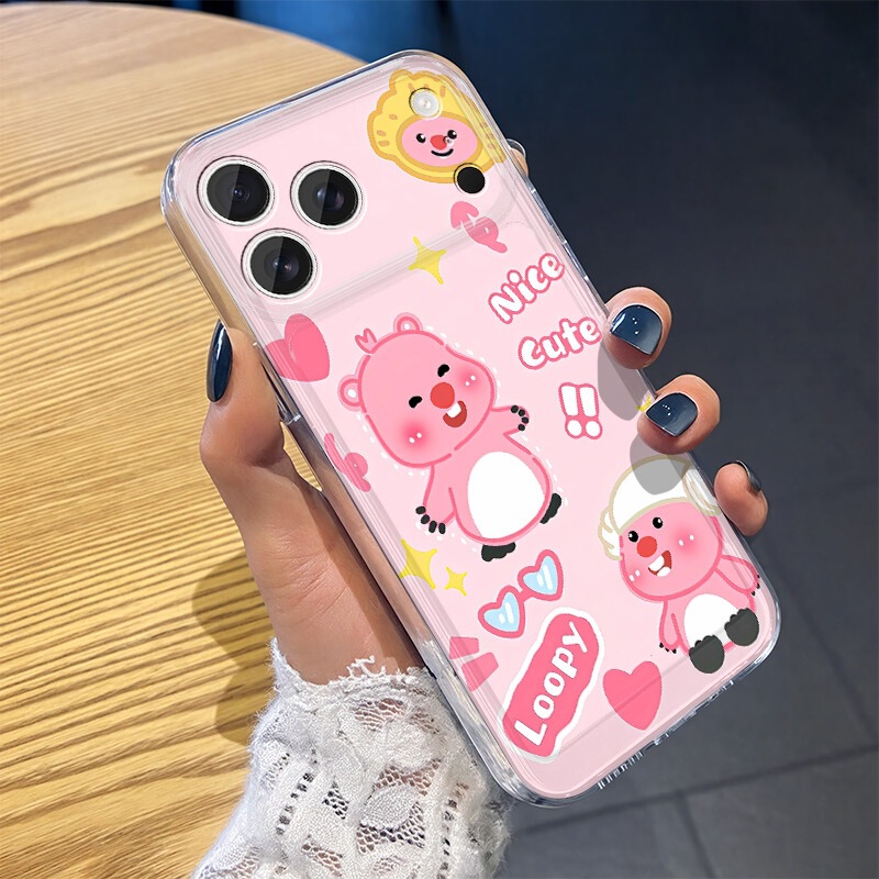 Cute Beaver Suitable for Apple 17Promax Mobile Phone Case Iphone15 Popular Model 14 Cute 13 Transparent 12/X Soft Cute Beaver Suitable for Apple 17Promax Mobile Phone Case Iphone15 Popular Model 14 Cute 13 Transparent 12/X Soft