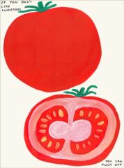 趣味海報英國畫家大衛小眾藝術畫芯油畫布裝飾畫