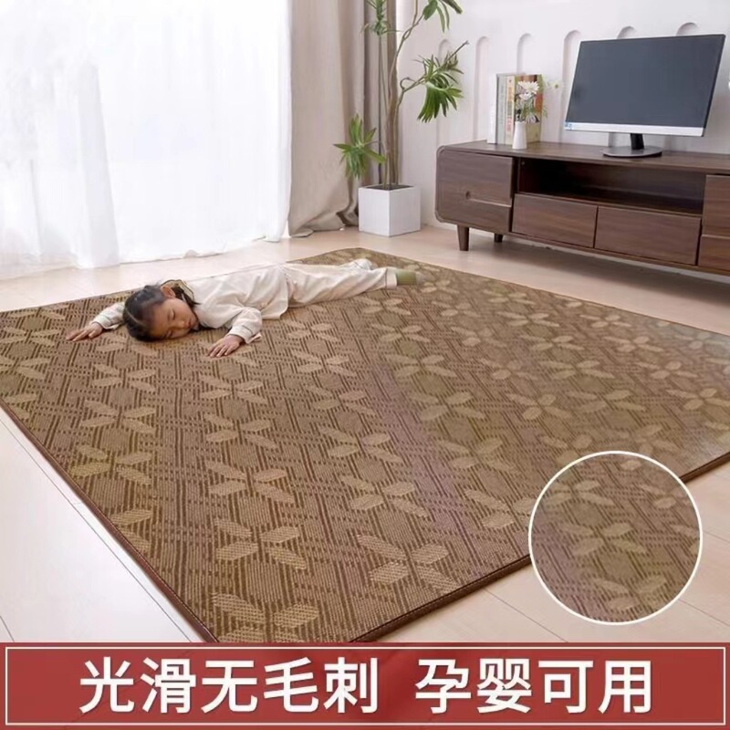 冷たい席の客間の日本式の藤の席のマットは厚いじゅうたんのベランダのベッドの辺の畳のマットを敷きます。|undefined