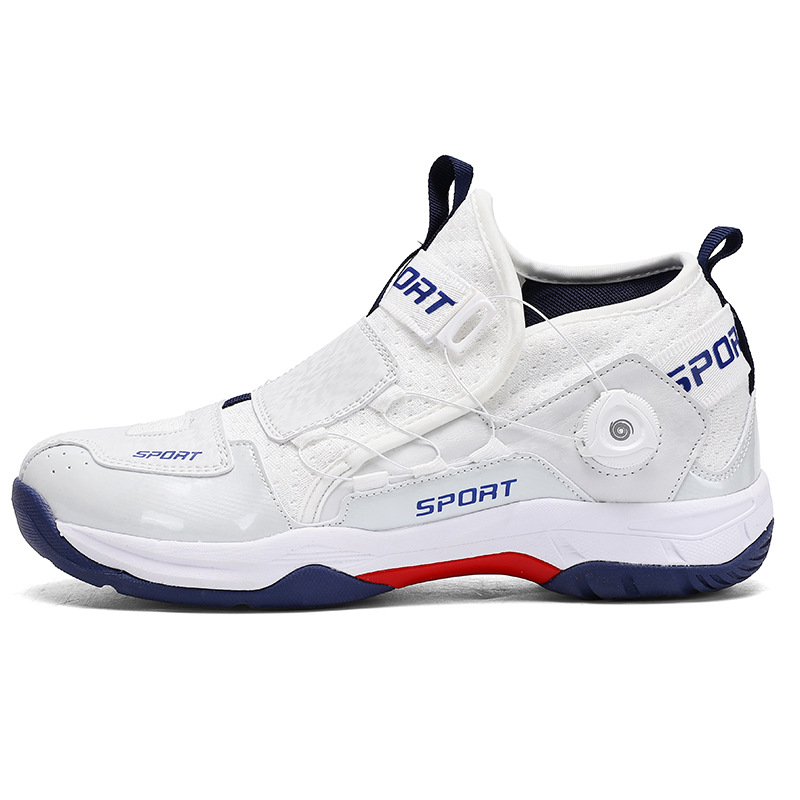 Zapatos de bádminton, zapatos de entrenamiento para hombres y mujeres, zapatos deportivos profesionales que absorben los golpes, transpirables, antideslizantes, resistentes al desgaste, transpirables, nuevos zapatos para correr en stock image 7