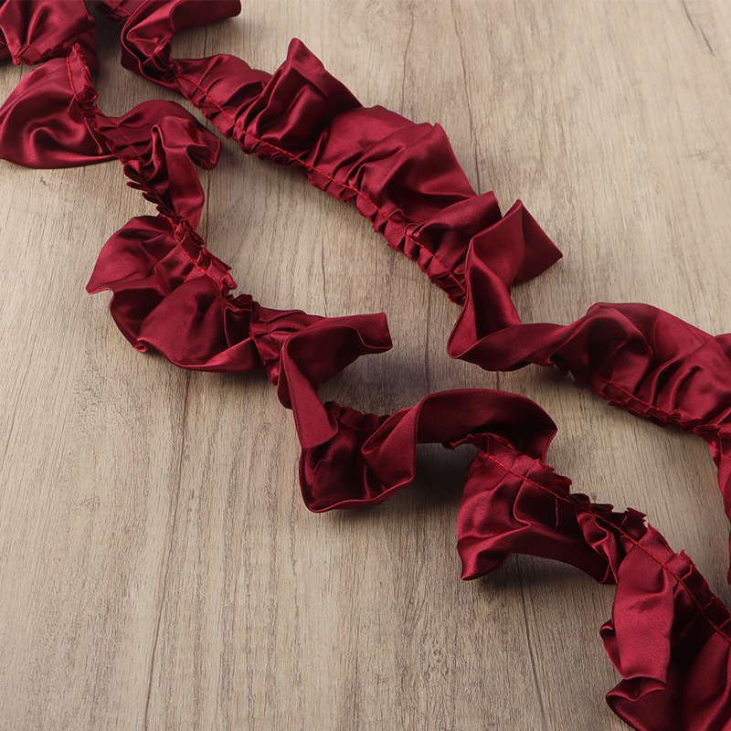 노블 레드 [리본 스커트] 2m /7cm, sku 사진 참조