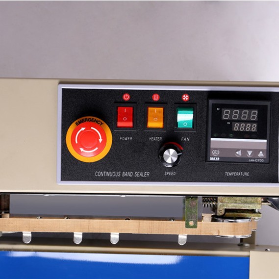 2024 máquina de sellado continuo automático 770A acero totalmente automático